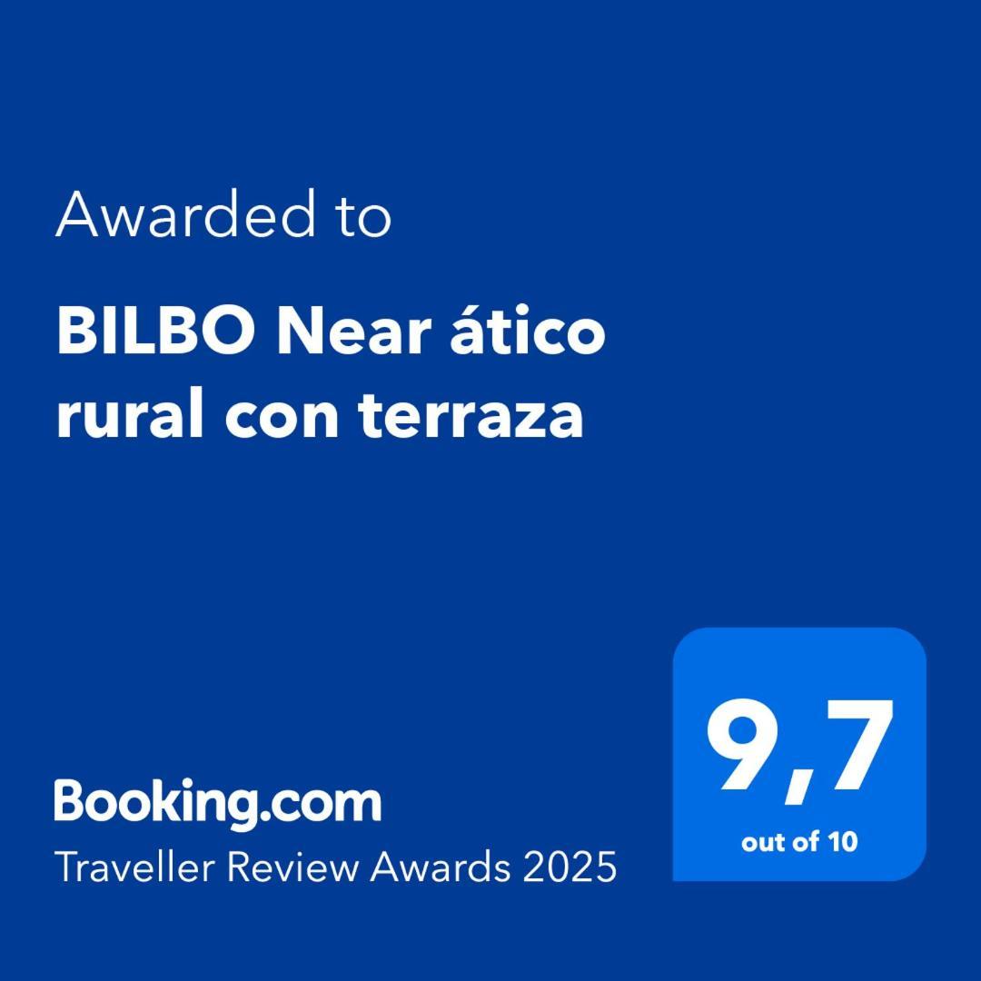 Apartament Bilbo Near Atico Rural Con Terraza Basauri Zewnętrze zdjęcie